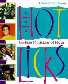 Paperback Hot Licks Lesbian Musicians of Note Book