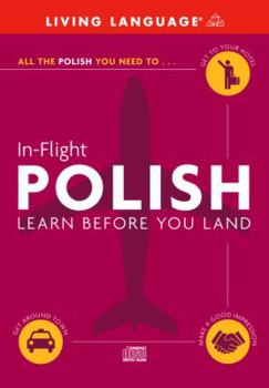 Audio CD In-Flight Polish: Learn Before You Land [Large Print] Book