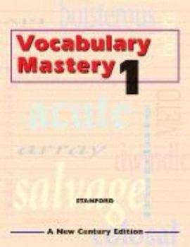 Paperback Vocabulary Mastery 1, a New Century Edition Book