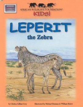 Paperback Leperit the Zebra [With Tear-Out Poster] Book