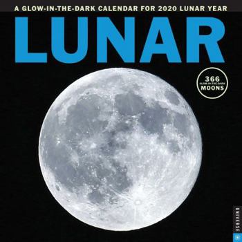 Calendar Lunar 2020 Wall Calendar: A Glow-In-The-Dark Calendar for the Lunar Year Book