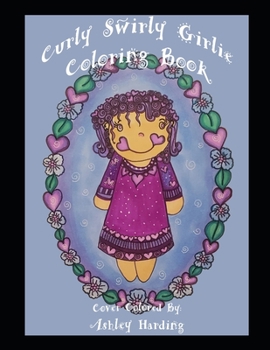 Paperback Curly Swirly Girlie Coloring Book