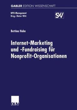 Paperback Internet-Marketing Und -Fundraising Für Nonprofit-Organisationen [German] Book