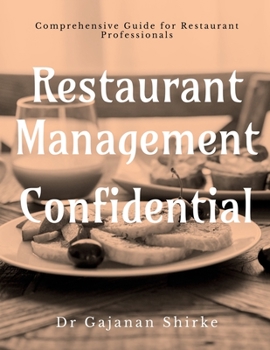 Paperback Restaurant Management Confidential Book