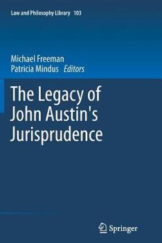 Paperback The Legacy of John Austin's Jurisprudence Book