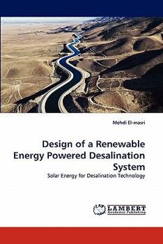Paperback Design of a Renewable Energy Powered Desalination System Book