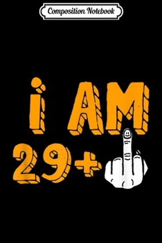 Composition Notebook: 30th Birthday Gift Ideas 30 Years Old For Men Women  Journal/Notebook Blank Lined Ruled 6x9 100 Pages