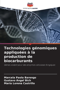 Paperback Technologies génomiques appliquées à la production de biocarburants [French] Book