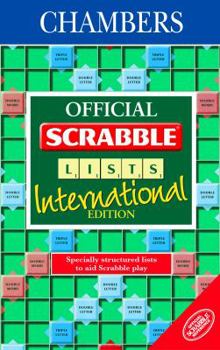 Hardcover Chambers Official Scrabble Lists Book
