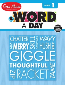 Paperback A Word a Day, Grade 1 Teacher Edition Book