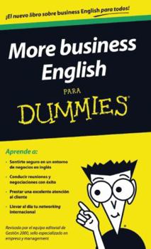 Paperback More Business English Para Dummies [Spanish] Book