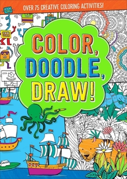 Paperback Color, Doodle, Draw! Book