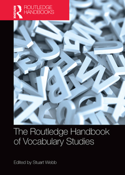 Paperback The Routledge Handbook of Vocabulary Studies Book