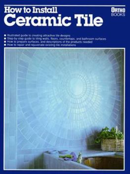 Paperback How to Install Ceramic Tile Book