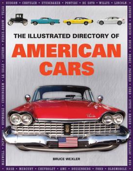 Hardcover The Illustrated Directory of American Cars Book