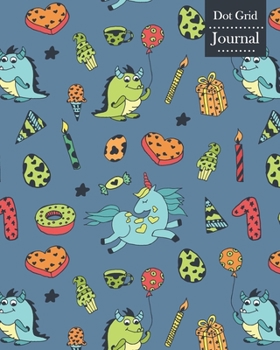 Dot Grid Journal: Notebook Planner with Cute Themed Cover Design