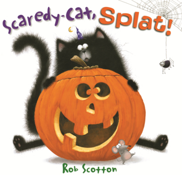 Library Binding Scaredy-Cat, Splat! Book