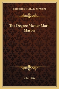 Hardcover The Degree Master Mark Mason Book