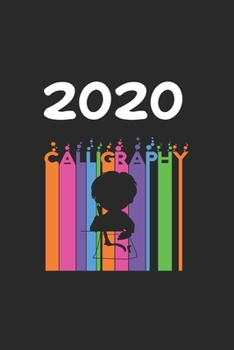 Daily Planner And Appointment Calendar 2020: Calligraphy  Hobby And Sport Daily Planner And Appointment Calendar For 2020 With 366 White Pages