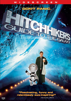 DVD The Hitchhiker's Guide to the Galaxy Book
