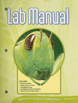 Spiral-bound Harcourt Science: Lab Manual Grade 6 Book