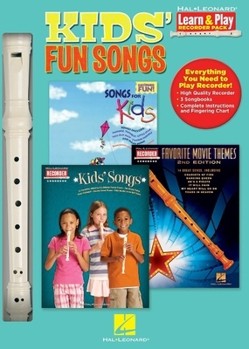 Paperback Kids' Fun Songs [With Recorder] Book