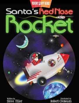 Hardcover Rudolf the Red Nose Rocket Book