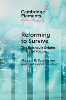 Paperback Reforming to Survive: The Bolshevik Origins of Social Policies Book