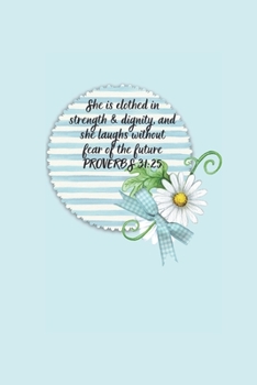 Paperback Proverbs 31: 25: Monthly Planner Book