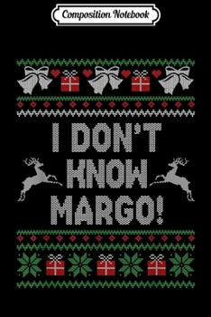 Paperback Composition Notebook: Funny Ugly Christmas Sweater Todd And Margo Couples for Him Journal/Notebook Blank Lined Ruled 6x9 100 Pages Book