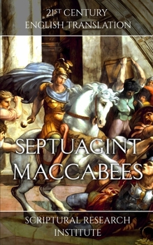Paperback Septuagint: Maccabees Book