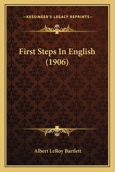 Paperback First Steps In English (1906) Book