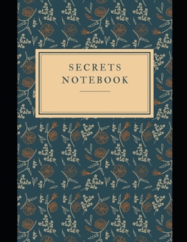 Paperback My Secrets Notebook Lined Journal Book