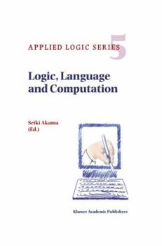Hardcover Logic, Language and Computation Book