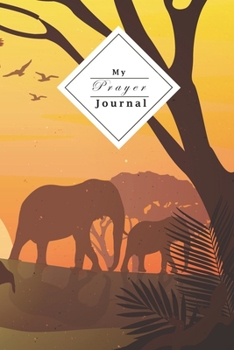 Paperback My Prayer Journal: Your Own Personal Prayer Journal - For Young Christian Women - Use Your Own Prayer And Bible Verse Of The Day - 120 Pa Book
