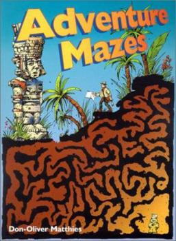 Paperback Adventure Mazes Book