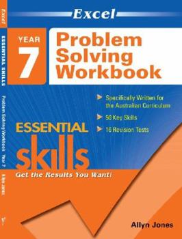 Paperback Excel Essential Skills - Problem Solving Workbook Year 7 Book