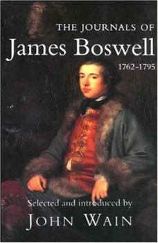 Paperback The Journals of James Boswell: 1762-1795 Book