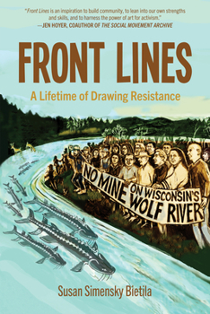 Paperback Front Lines: A Lifetime of Drawing Resistance Book
