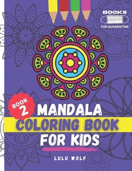 Paperback Mandala coloring book for kids: For ages 4-10 (Book 2) [Spanish] [Large Print] Book