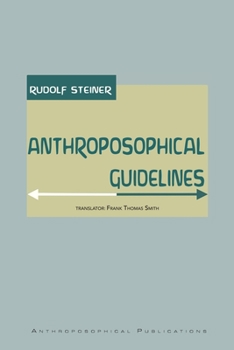 Paperback Anthroposophical Guidelines Book