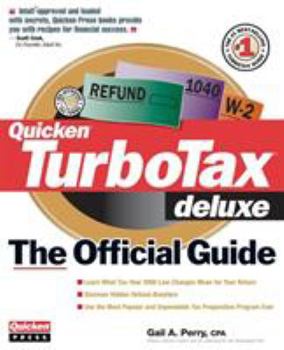 Paperback Turbo Tax Deluxe: The Official Guide (2000) Book