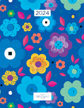 Calendar Turnowsky House of 2024 Desk Planner Color Code Foil Book