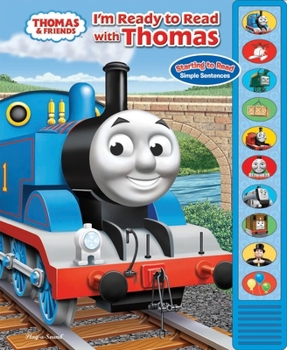 Hardcover Thomas & Friends: I'm Ready to Read with Thomas [With Battery] Book