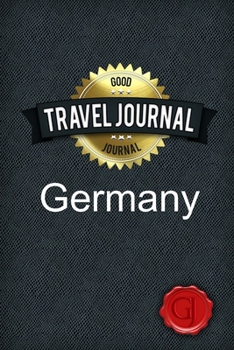 Paperback Travel Journal Germany Book