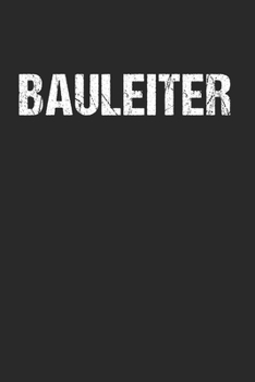 Paperback Bauleiter - Bau Geschenk Idee: 120 Pages 6 'x 9' -Dot Graph Paper Journal Manuscript - Planner - Scratchbook - Diary Book