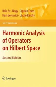 Paperback Harmonic Analysis of Operators on Hilbert Space Book