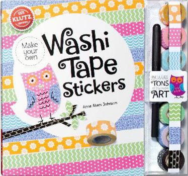 Make Your Own Washi Tape Stickers: Shape This Tape Into Crazy Cute Stickers