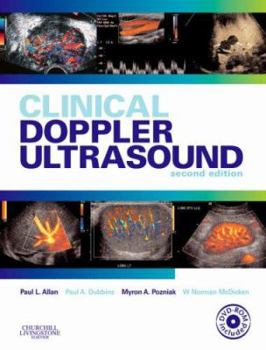 Paperback Clinical Doppler Ultrasound [With CDROM] Book