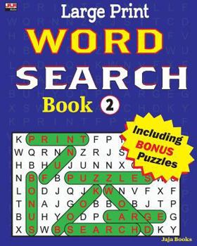 Paperback Large Print WORD SEARCH Book